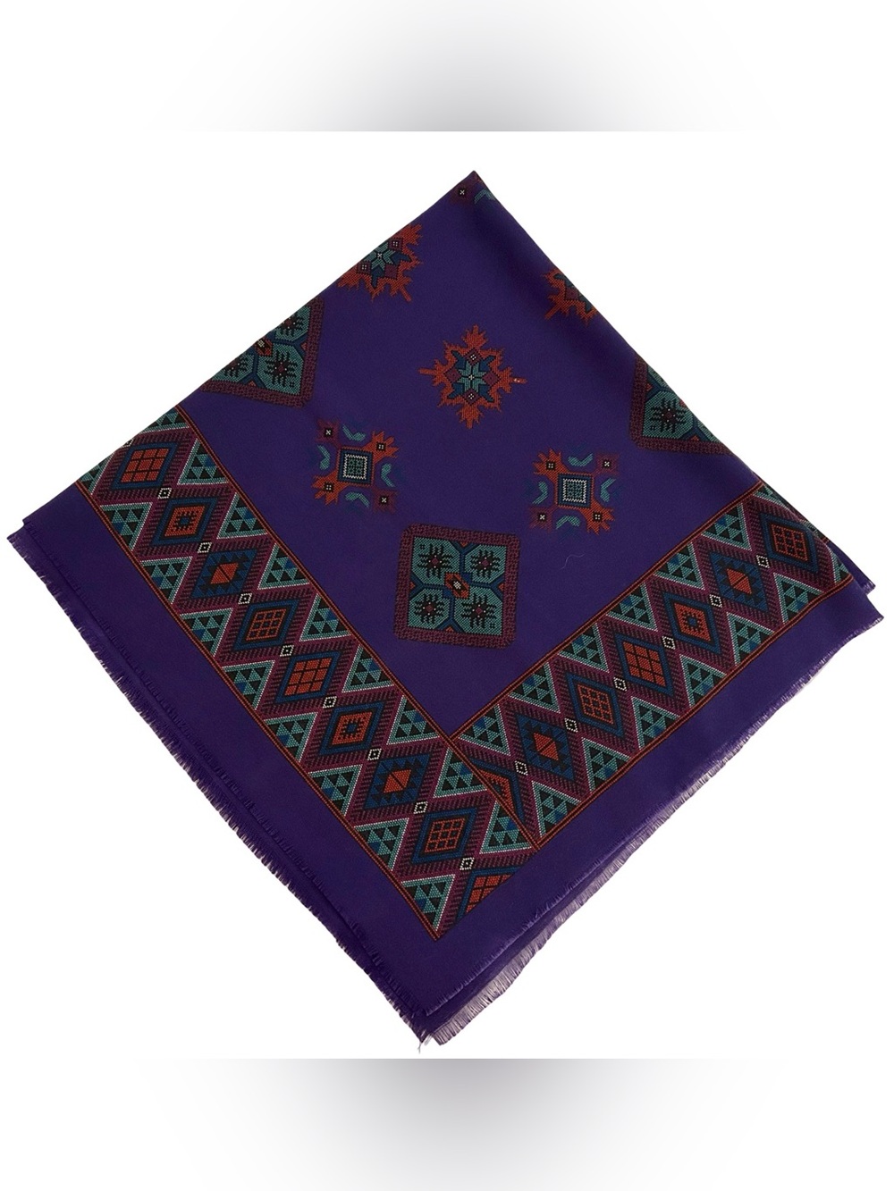 Vintage 1990’s Large Purple Scarf